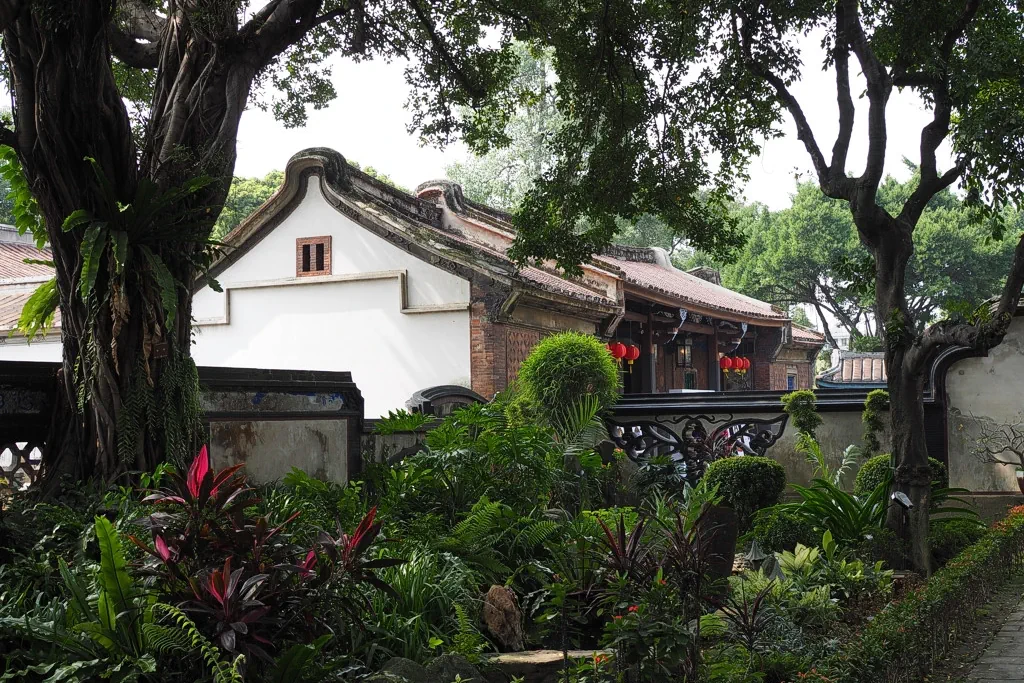 Dingjingtang in the Lin Family Garden and Mansion. This is one of the largest buildings in the garden, and its purpose was to hold banquets.